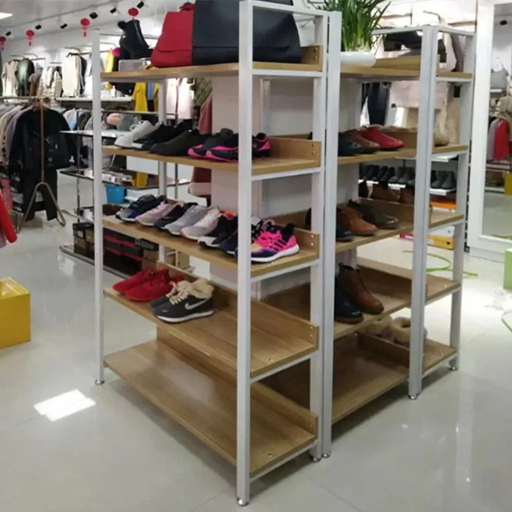 Home Office Marketing - # Hot Multi-Layer Steel Wood Bookcase