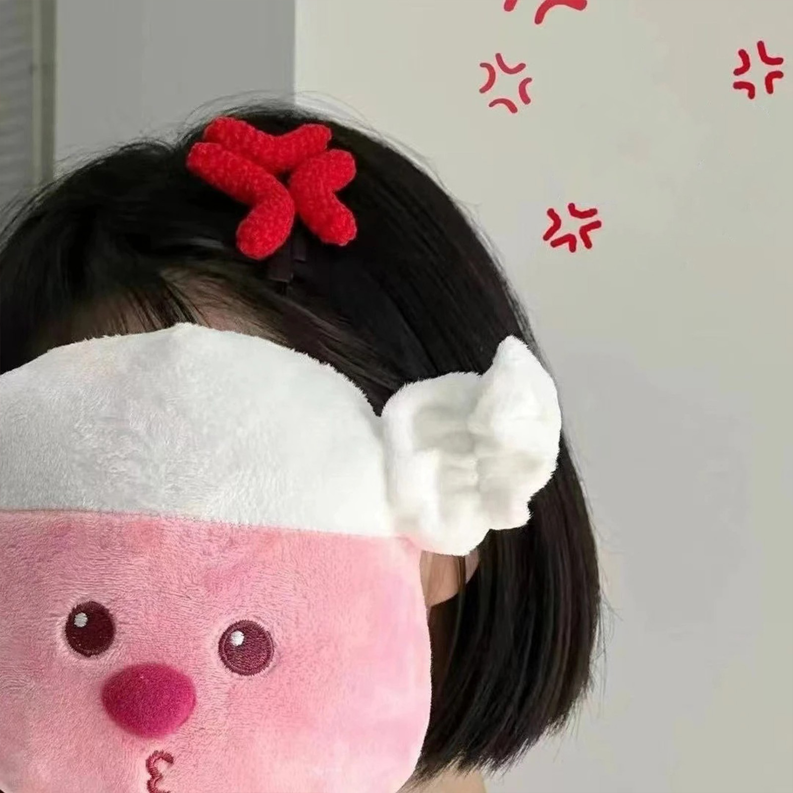 Home Office Representative - Representing Mood Cute Hair Clips Angry