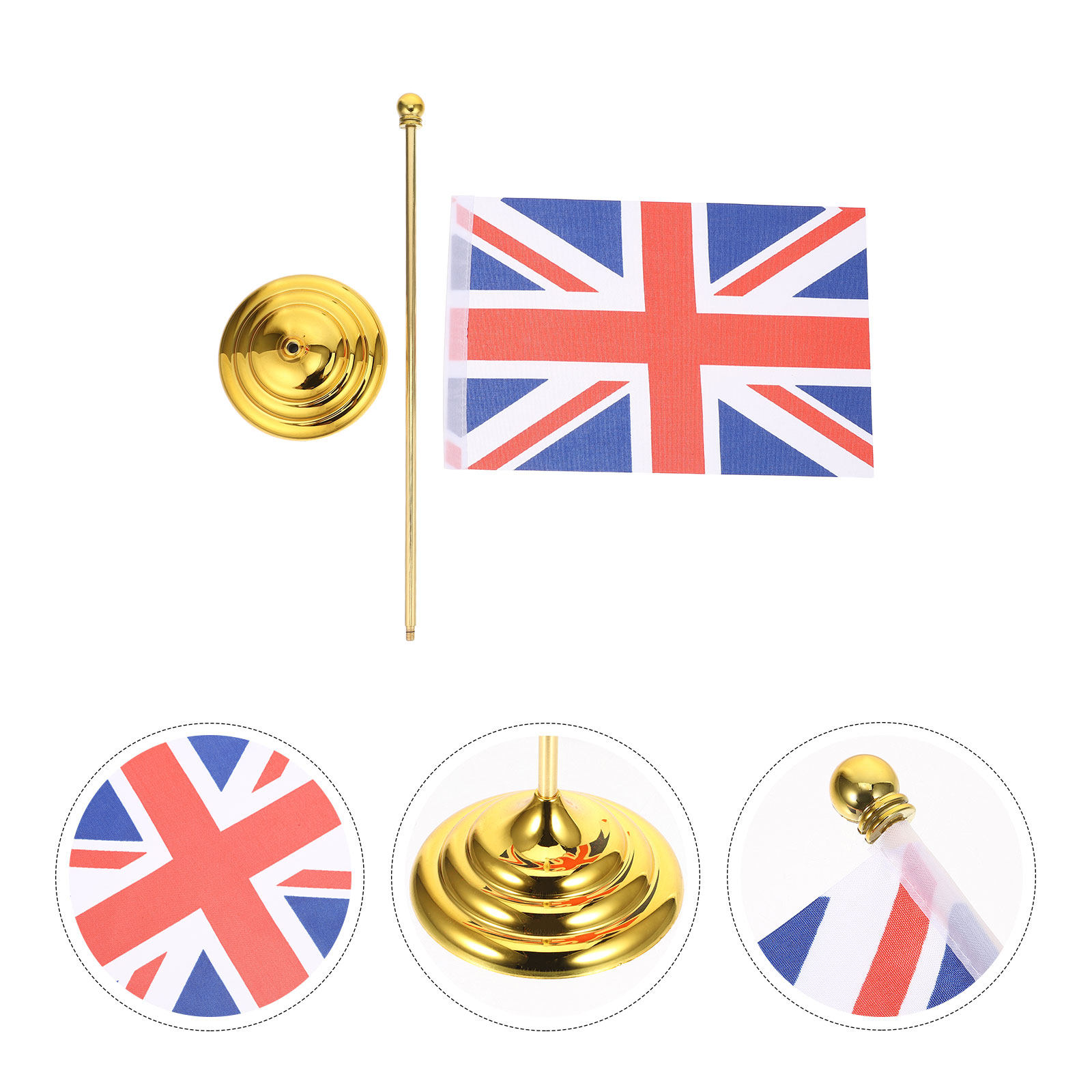 Home Office British - Miniature Uk Desk Flag British Table
