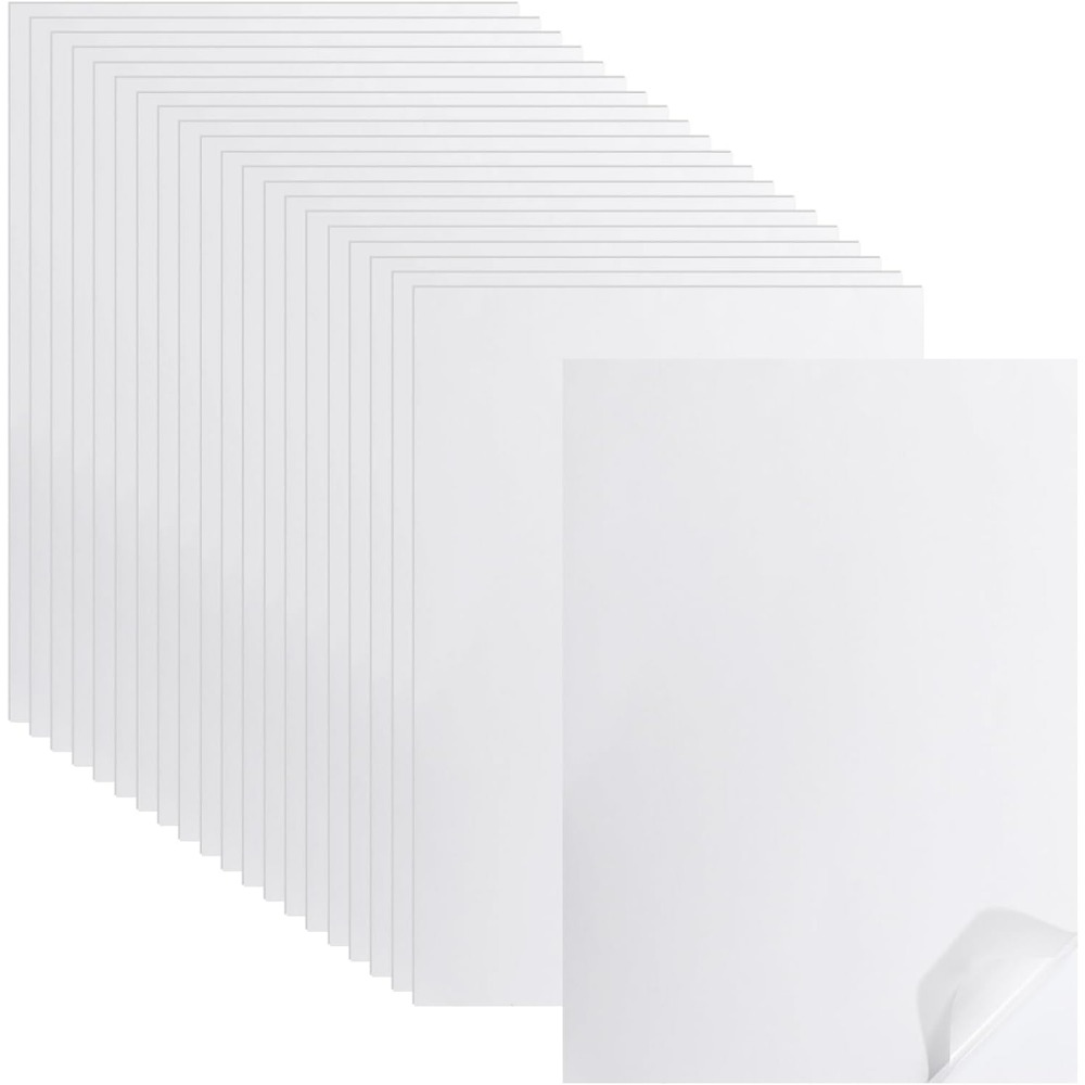 Laser Printer Home - 20PCS A4 Printable Vellum Paper Adhesive