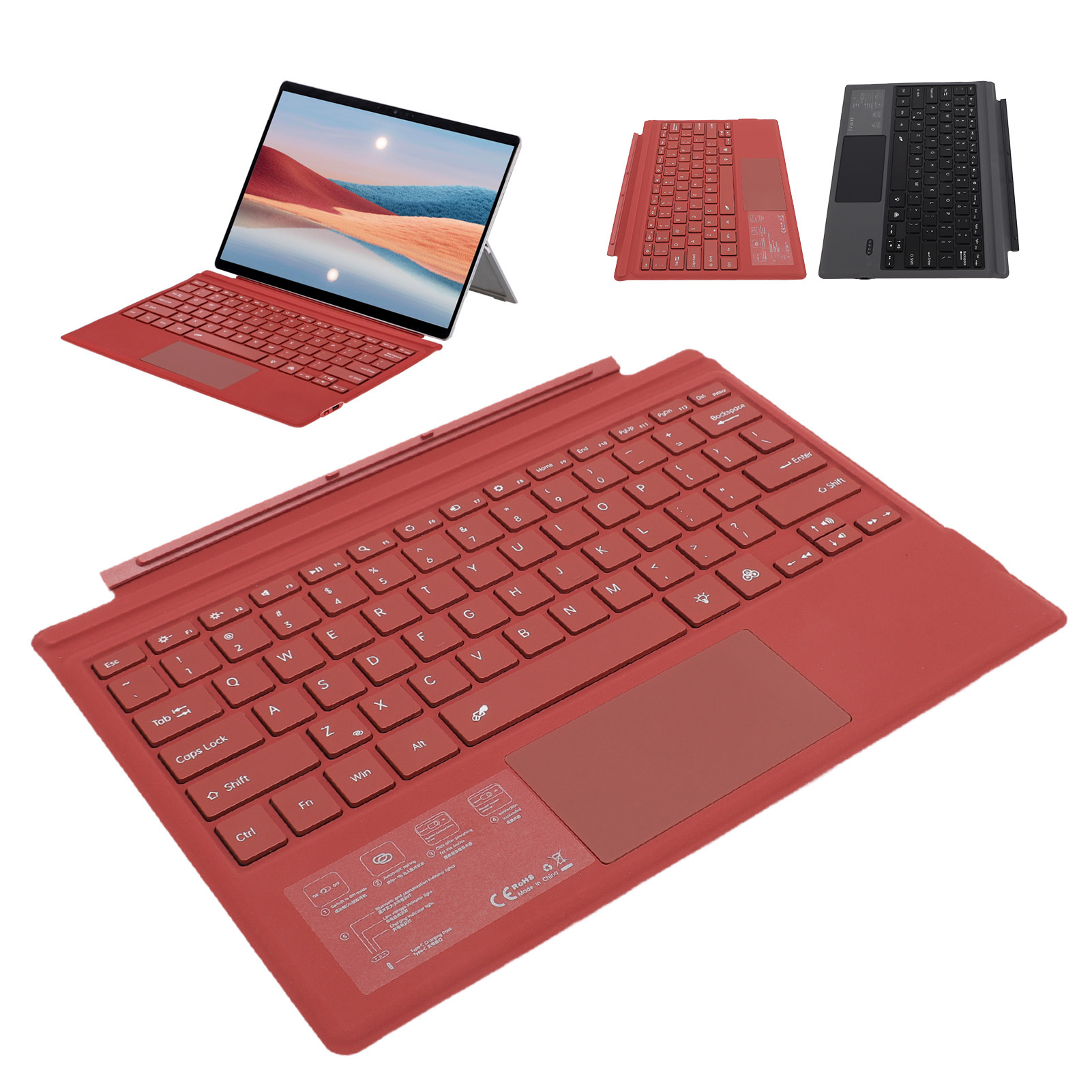 Home Office Keyboard - Magnetic Bluetooth5.0 Keyboard Colorful Backlight Multi