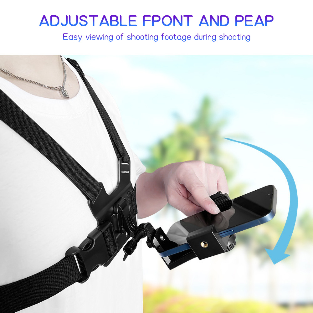 Home Office Design - Chest Mount Phone Strap Holder Adjustable