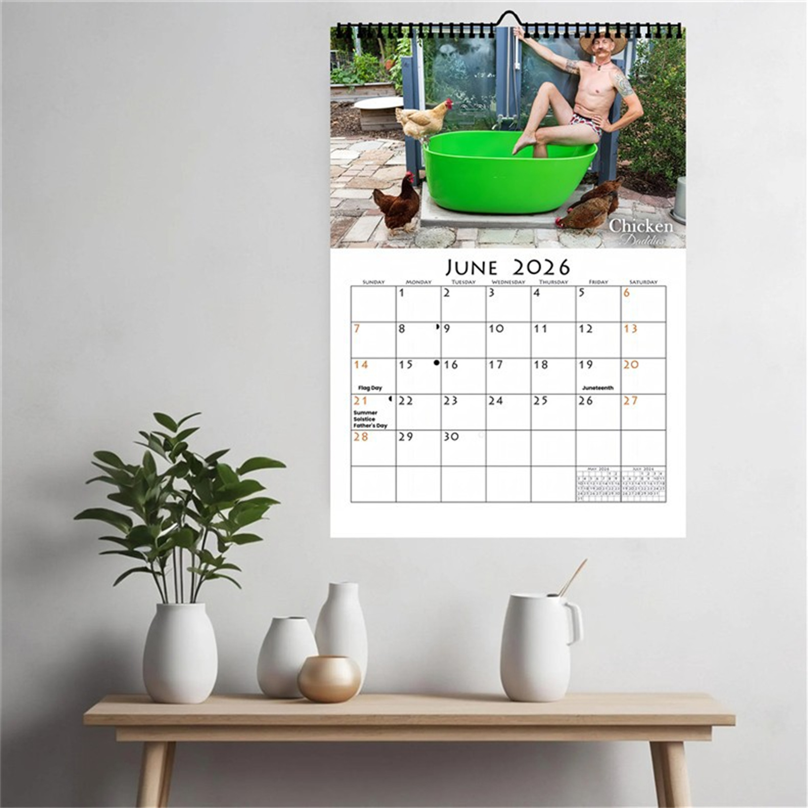 2026 Funny Chicken Daddy Wall  - đánh giá và giá Home Office Design