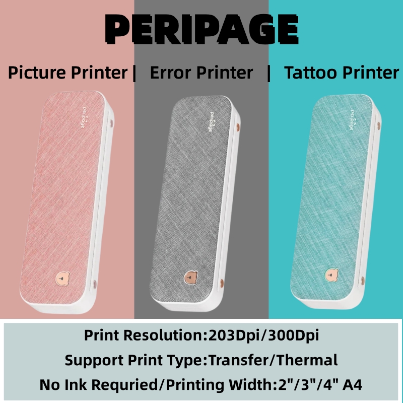 Peripage Portable A4 Printer T - đánh giá và giá Laser Printer Home