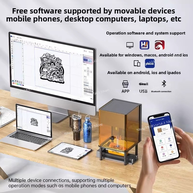 Diaojiang New Mini Desktop Las - đánh giá và giá Laser Printer Home