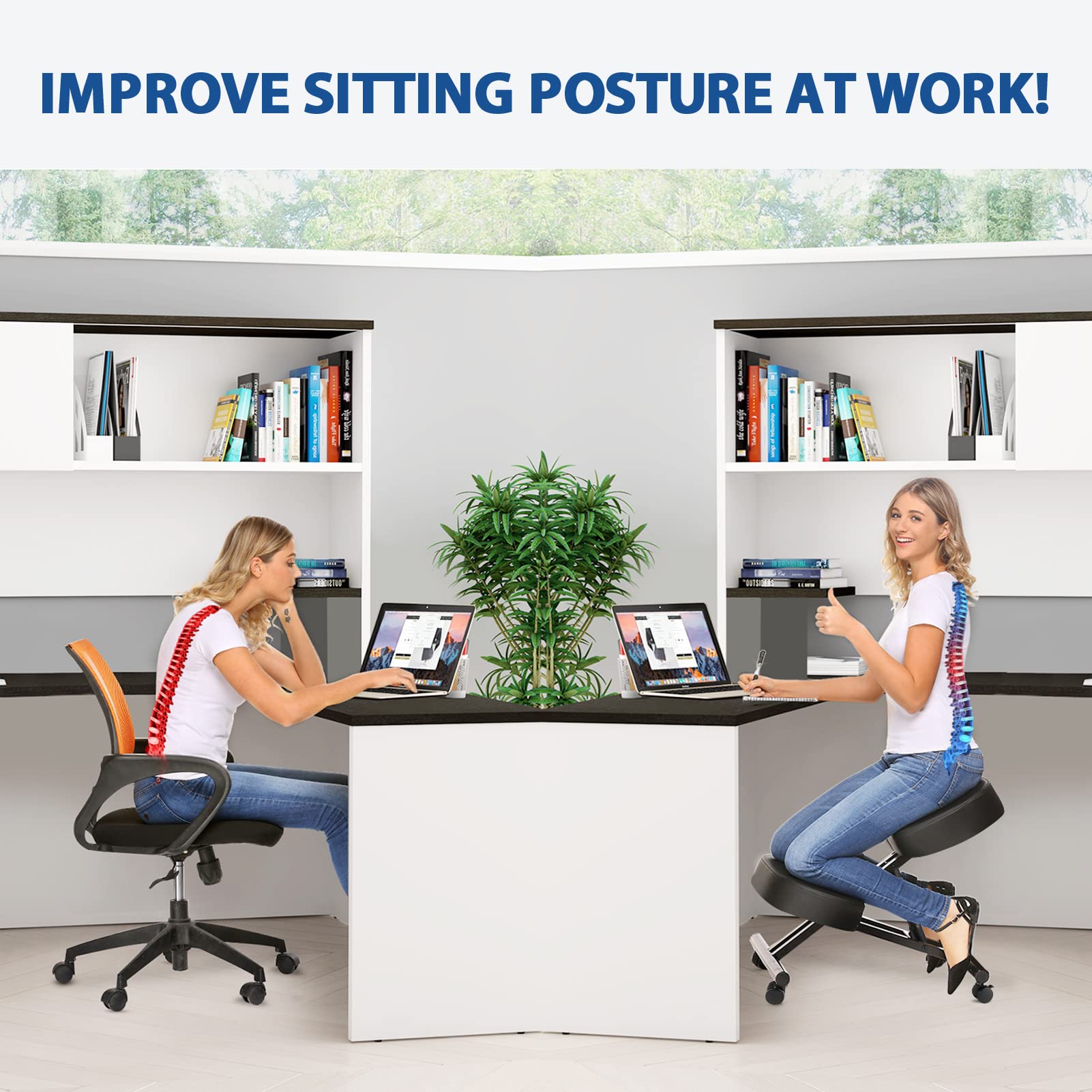 Kneeling Chair Ergonomic for O - đánh giá và giá Home Office Ergonomics