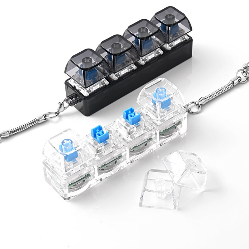 4Keys Mechanical Keyboard Keyc - đánh giá và giá Home Office Keyboard