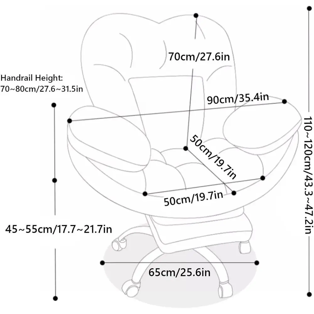 Ergonomic Recliner Chair with  - đánh giá và giá Home Office Room