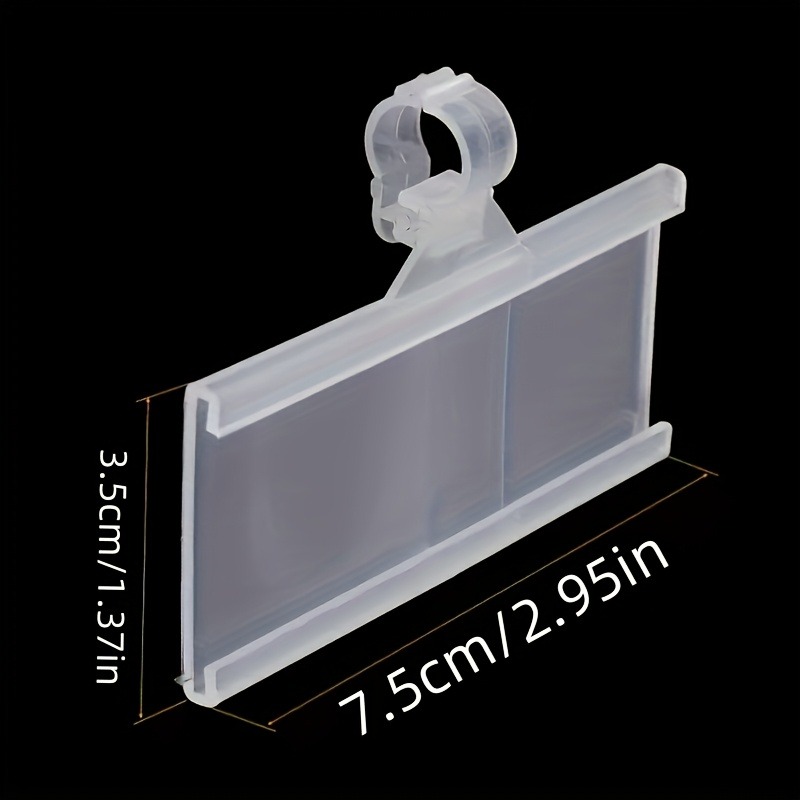 100 PVC Snap Lock Price Tag Di - đánh giá và giá Home Office Marketing