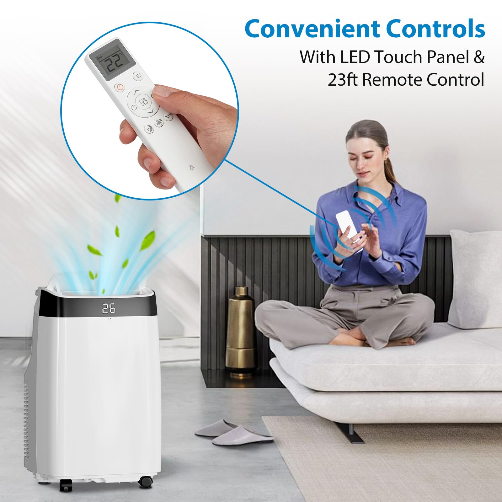 Portable Air Conditioners, 100 - đánh giá và giá Home Office British