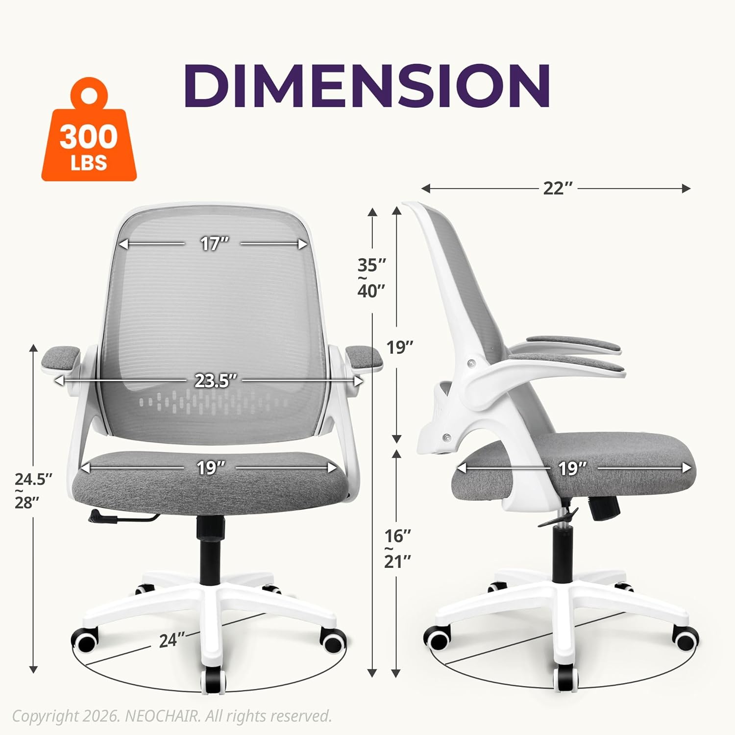 Ergonomic Mesh Office Chair wi - đánh giá và giá Home Office Ergonomics