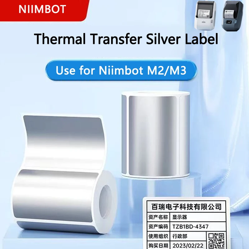 Niimbot M2/M3 Silver Label  He - đánh giá và giá Laser Printer Home