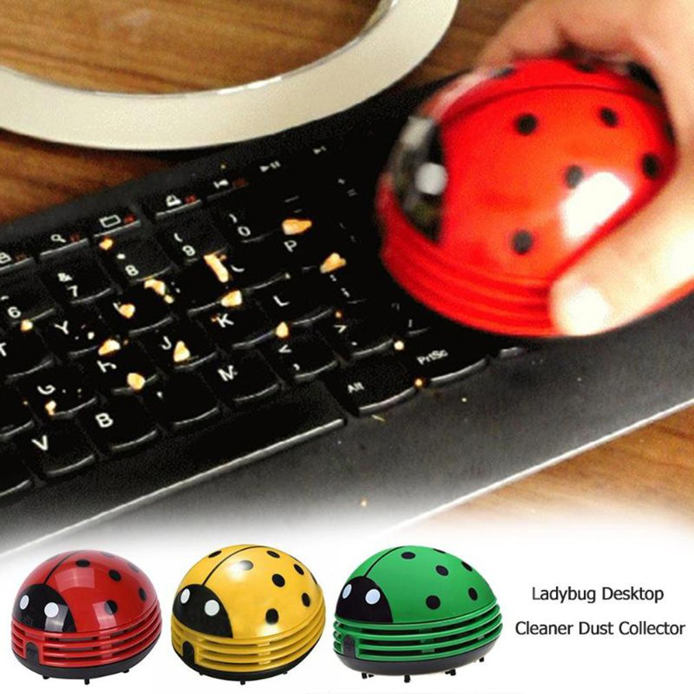 Cute Ladybug Desktop Vacuum Cl - đánh giá và giá Home Office Keyboard
