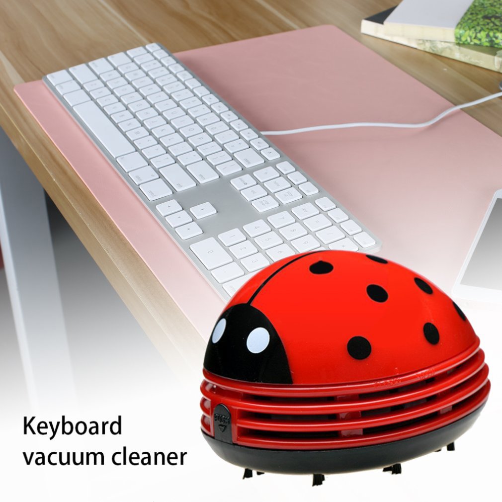 Cute Ladybug Desktop Vacuum Cl - đánh giá và giá Home Office Keyboard