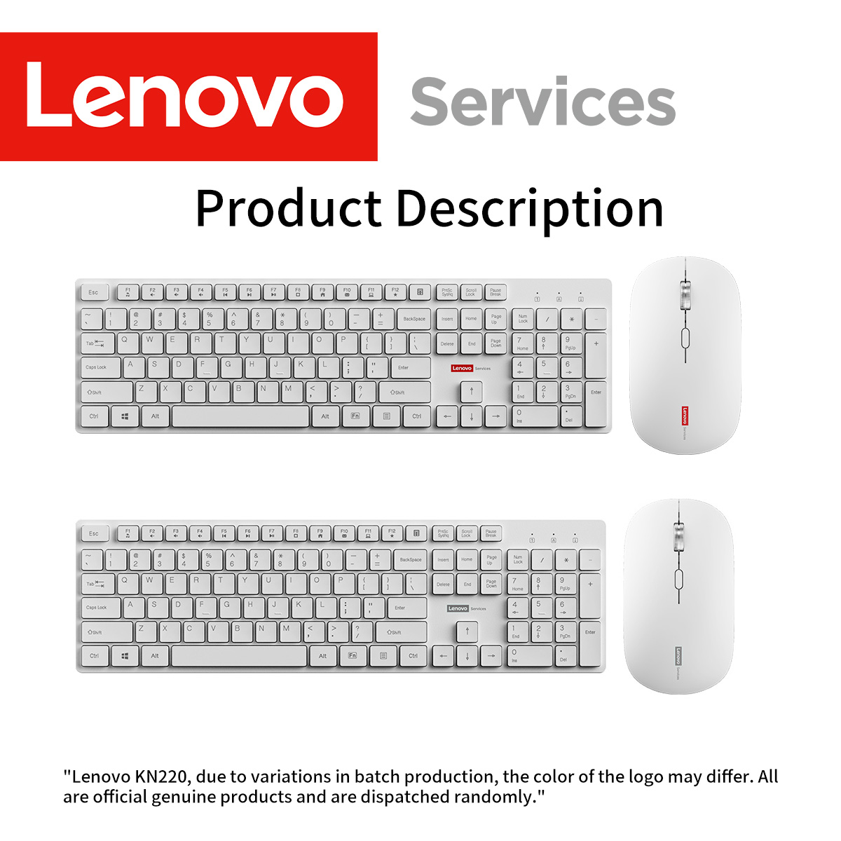 Lenovo KN220 Silent 2.4G Wirel - đánh giá và giá Home Office Keyboard