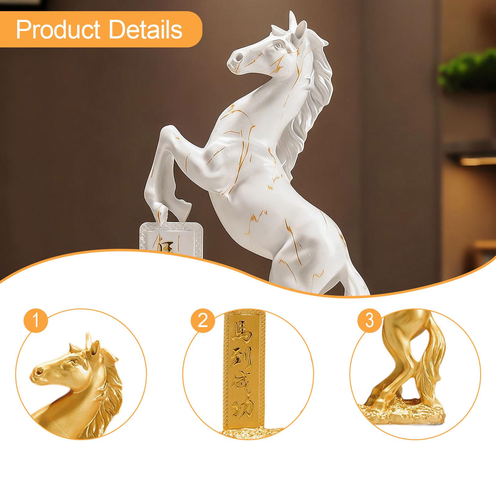 Horse Statue Resin Decoration  - đánh giá và giá Home Office Representative