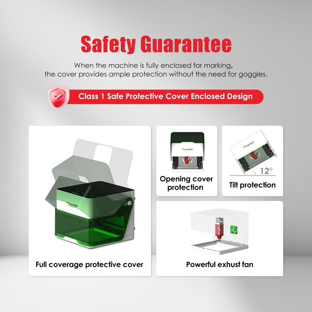 Cloudray 5000mw CNC Mini Laser - đánh giá và giá Laser Printer Home