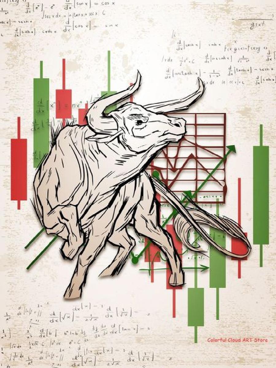 Wall Street Bull  Bear Market  - đánh giá và giá Home Office Marketing