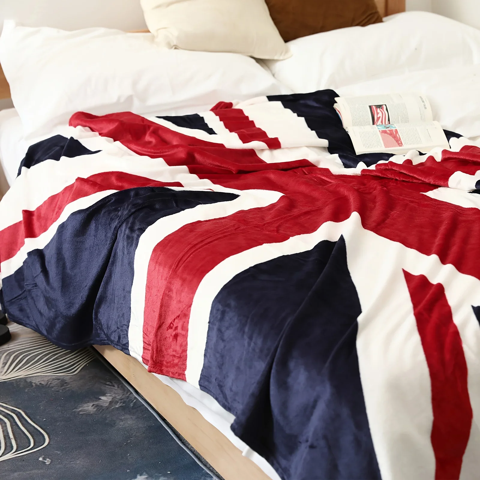 British Flag Flannel Throw Bla - đánh giá và giá Home Office British