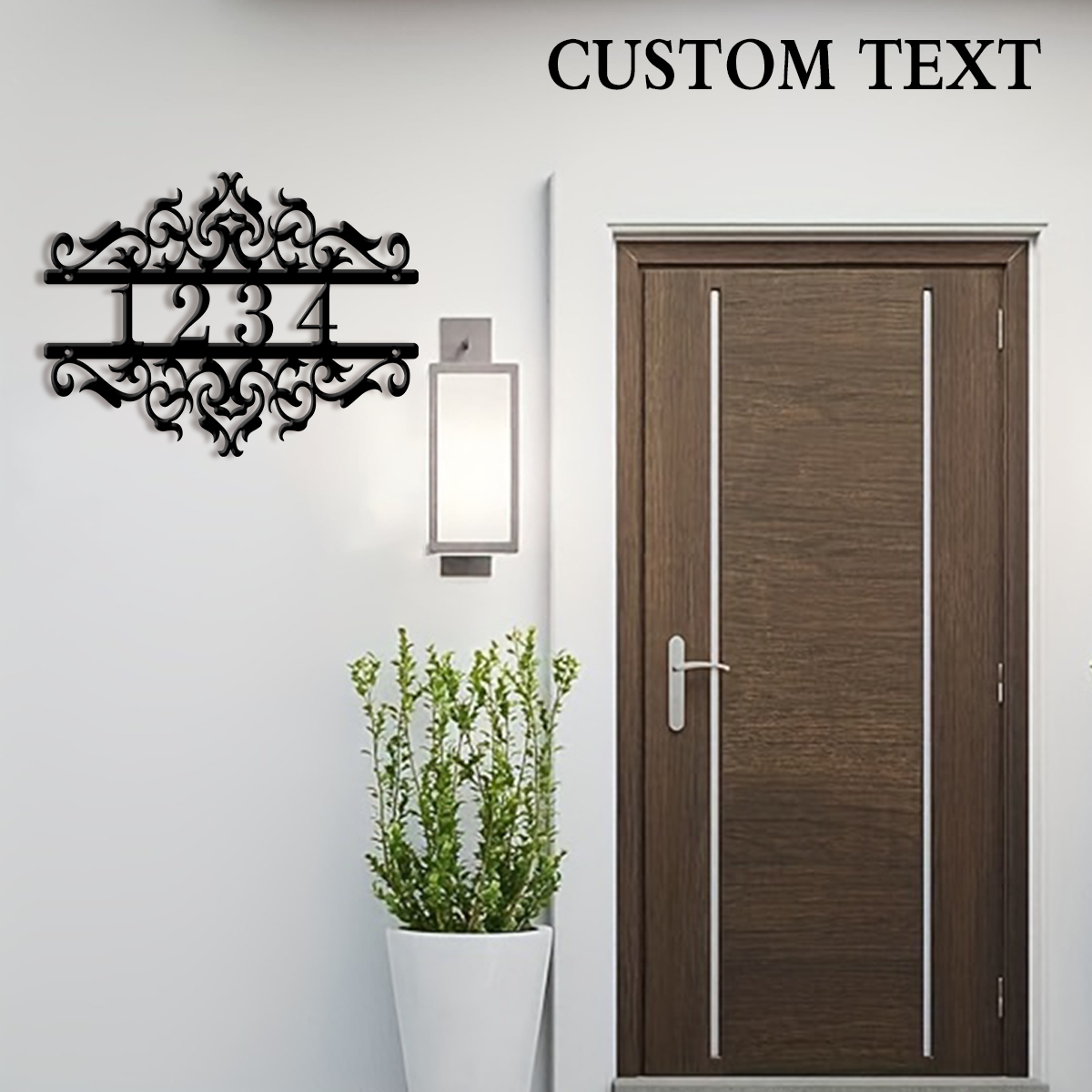 1Pc Custom heart Metal Door St - đánh giá và giá Home Office Room