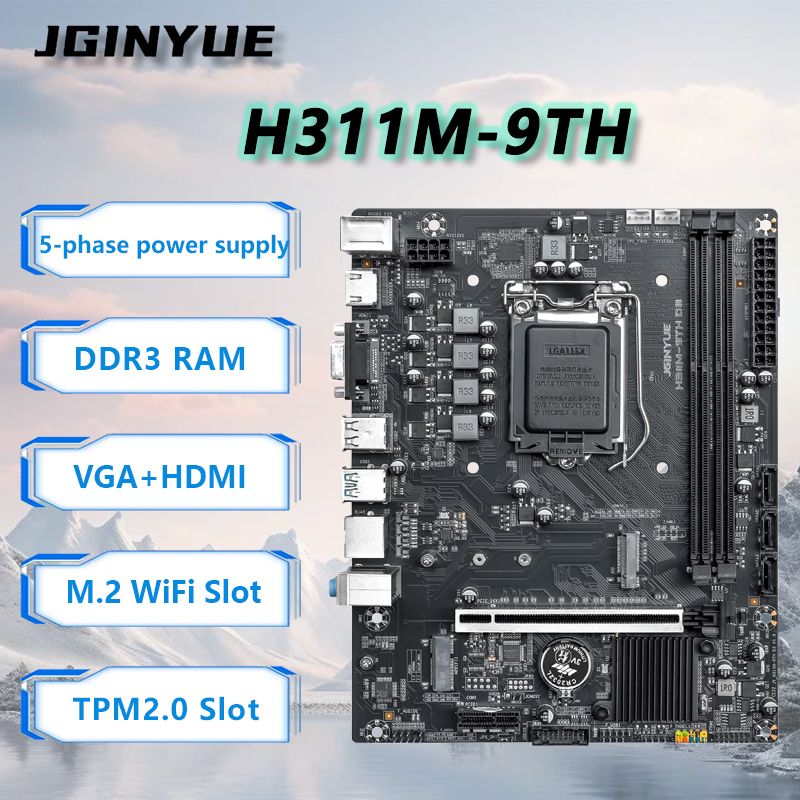 JGINYUE H110 Motherboard suppo - đánh giá và giá Home Office Budget