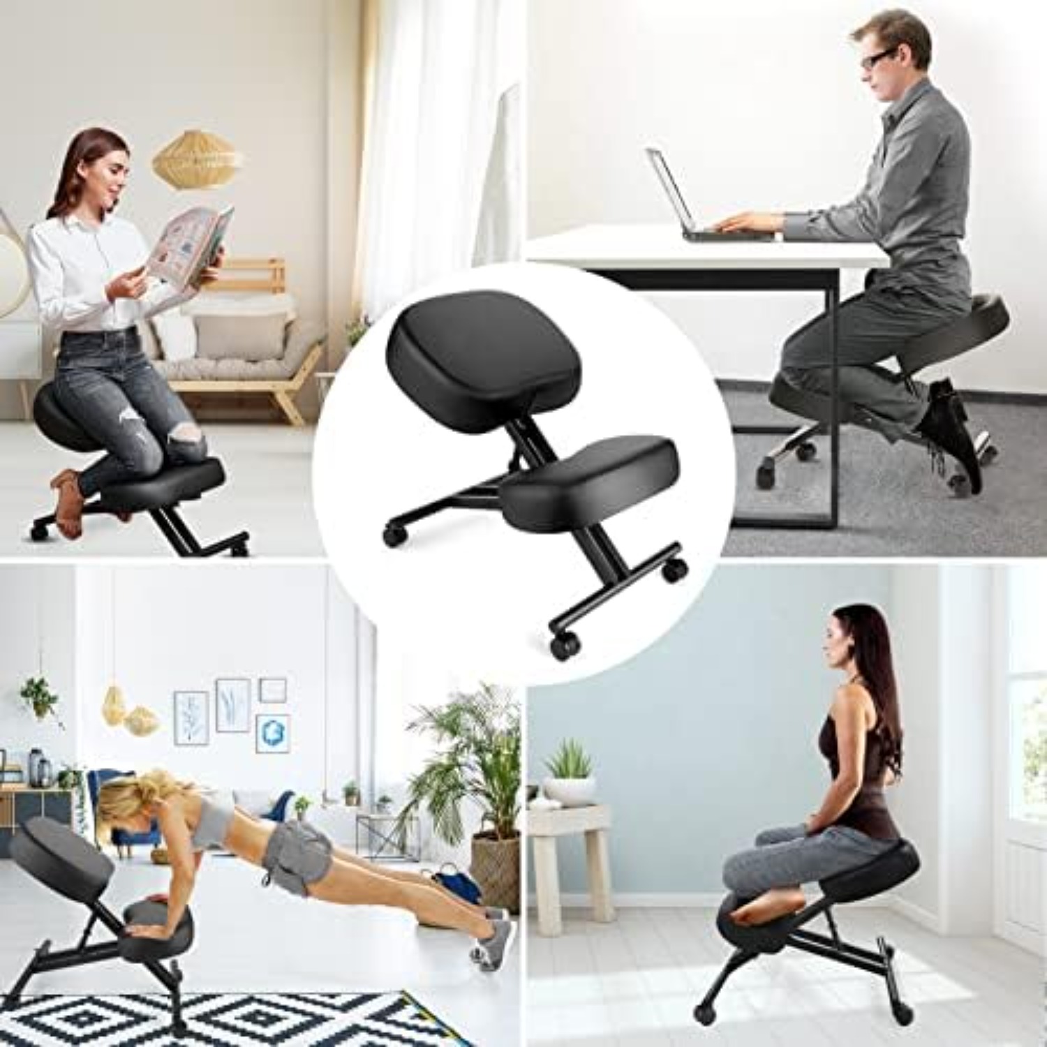 Ergonomic Kneeling Chair, Medi - đánh giá và giá Home Office Ergonomics