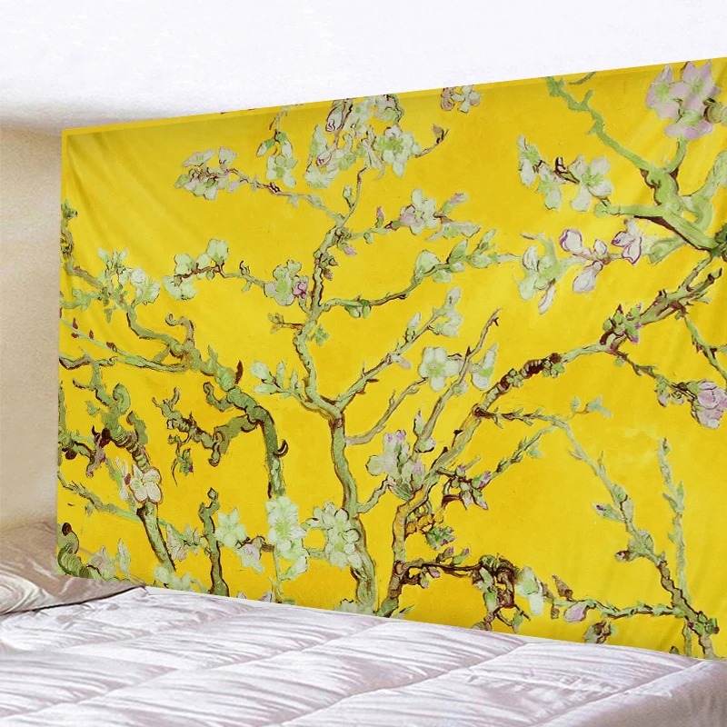 Retro Oil Painting Floral Back - đánh giá và giá Home Office Background