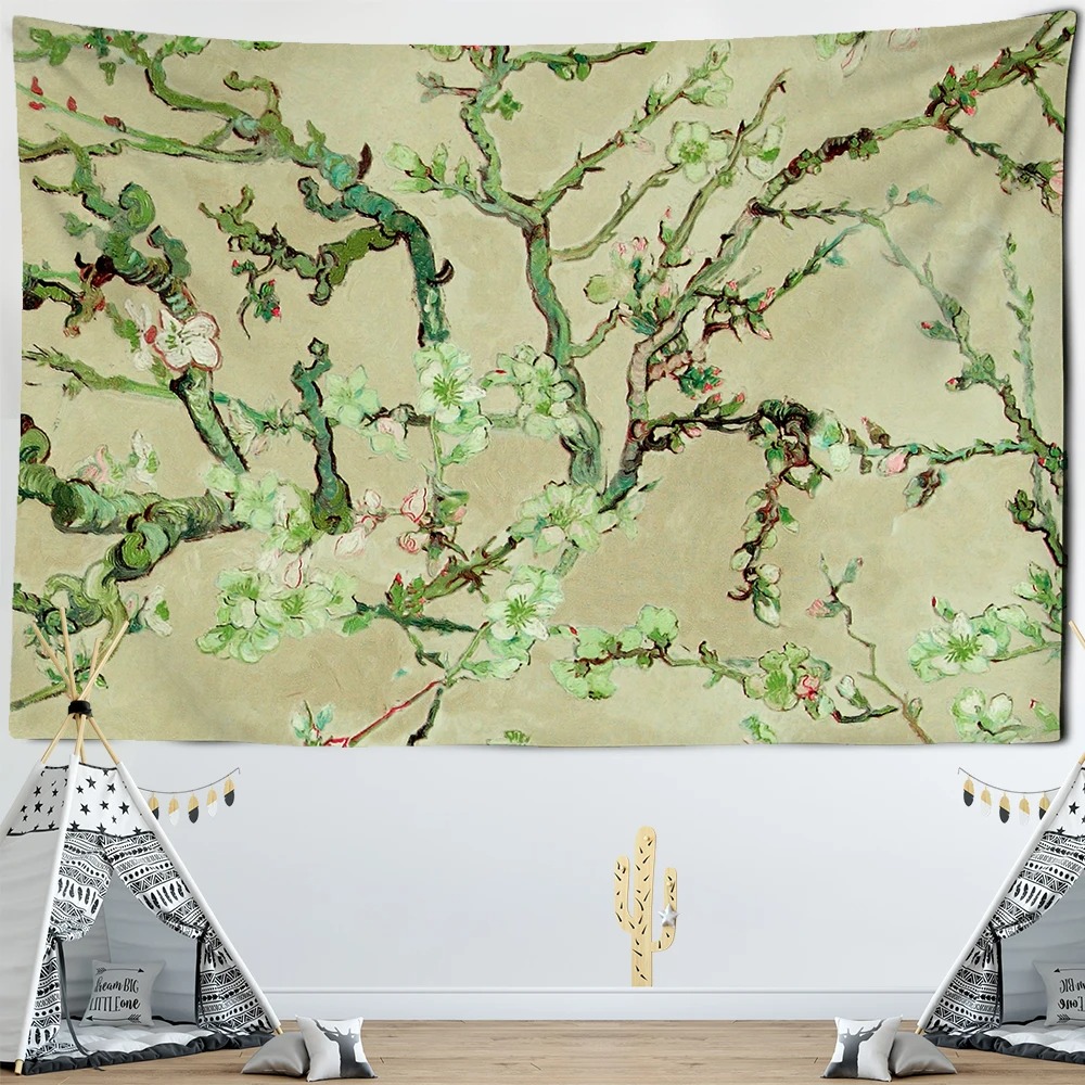 Retro Oil Painting Floral Back - đánh giá và giá Home Office Background