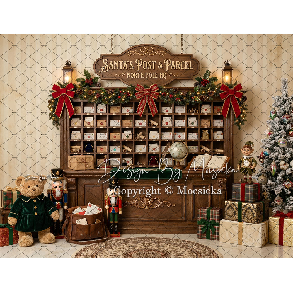 Mocsicka Christmas North Pole  - đánh giá và giá Home Office Background