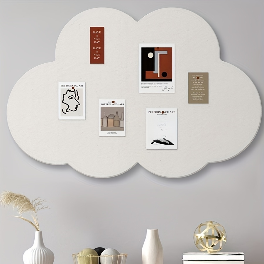 Cloud Shaped Felt Board Decora - đánh giá và giá Home Office Background
