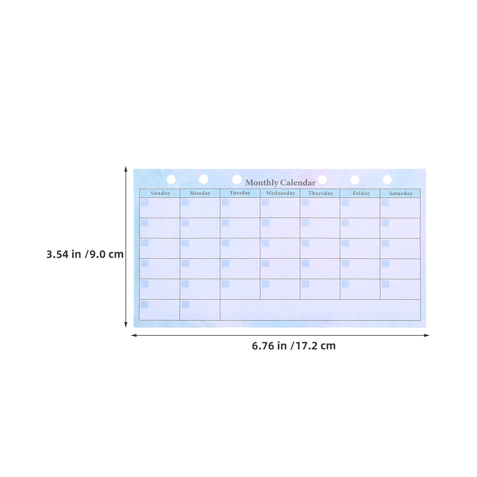 14Sheets A6 Monthly Planner Re - đánh giá và giá Home Office Budget