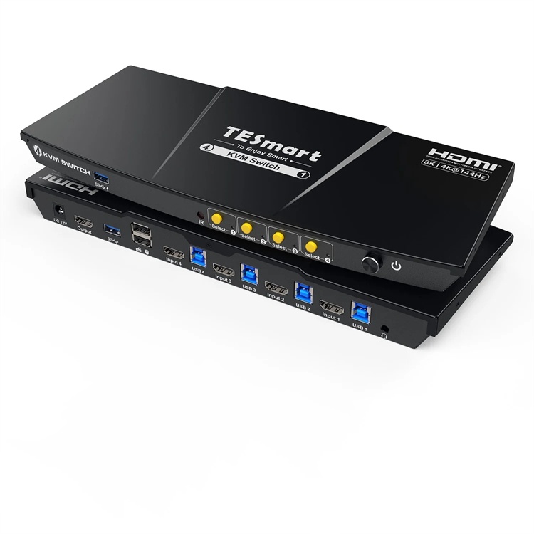 TESmart 4port HDMI KVM Switch  - đánh giá và giá Home Office Kvm Switch